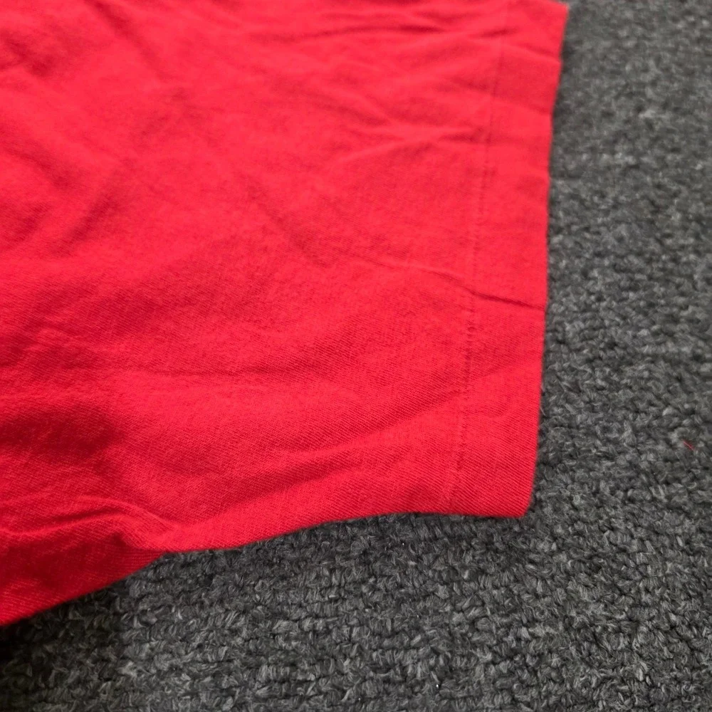 Vintage Polo Ralph Lauren Pocket T-Shirt Mens XL Red Single Stitch Made In USA